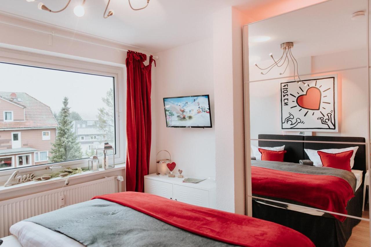 בראונלאגה Ferienwohnung "Wurmbergblick" מראה חיצוני תמונה
